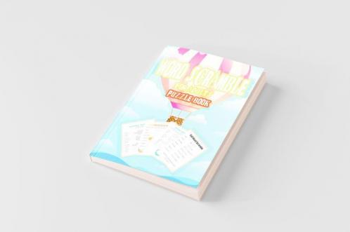 Word Scramble Puzzle Book for Adults