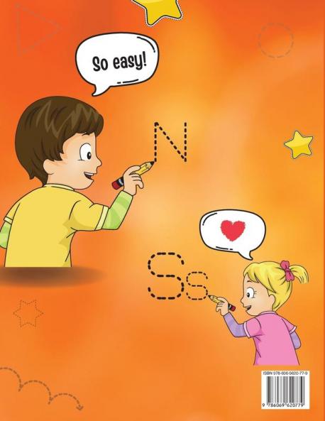 Big Letter Tracing: Pen Control and Line Tracing Activity Book for Preschoolers