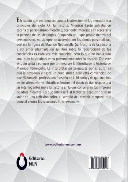 Maurice Nédoncelle: Una filosofía de la historia