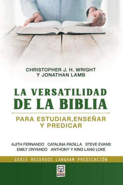LA VERSATILIDAD DE LA BIBLIA