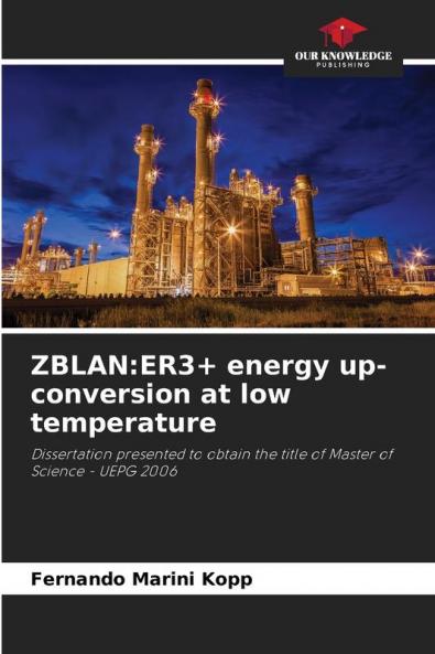 ZBLAN:ER3+ energy up-conversion at low temperature