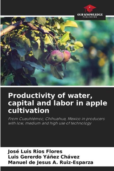 Productivity of water capital and labor in apple cultivation
