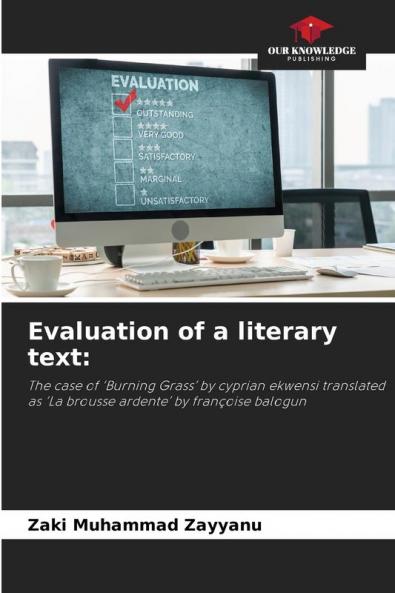 Evaluation of a literary text: