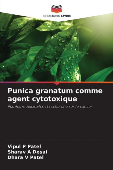 Punica granatum comme agent cytotoxique
