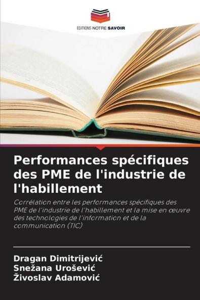 Performances spécifiques des PME de l'industrie de l'habillement