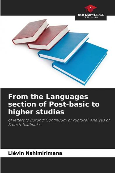 From the Languages ??section of Post-basic to higher studies