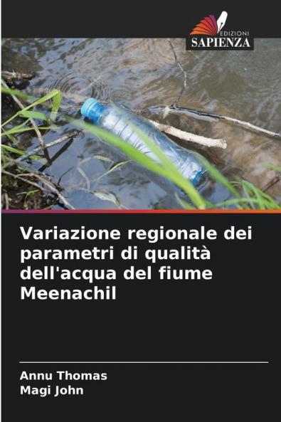 Variazione regionale dei parametri di qualità dell'acqua del fiume Meenachil