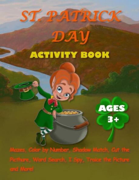 ST. PATRİCK ACTİVİTY BOOK FOR KİDS AGES 3+