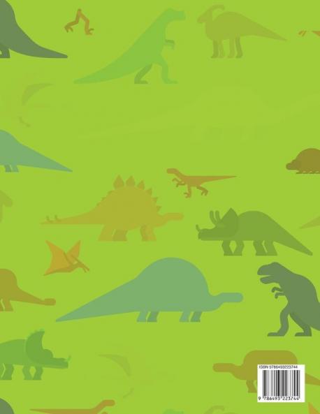 Cute Dinosaurs Scissor Skills Activity Book for Boys and Girls: Dinosaur Preschool Book Scissor Skills for Toddlers Dino Books for Kids Dinosaur Scissor Skills for Kids Children's Dinosaur Book