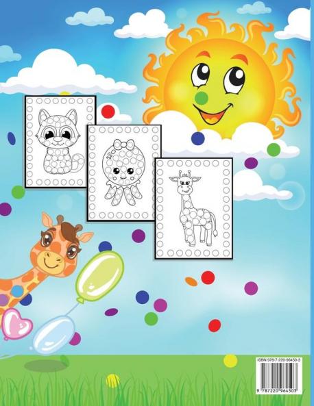 Cute Animals Dot Marker Activity Book