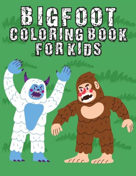 Bigfoot Activity Book for Kids