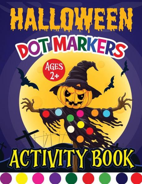 Halloween Dot Marker Activity Book for Kids