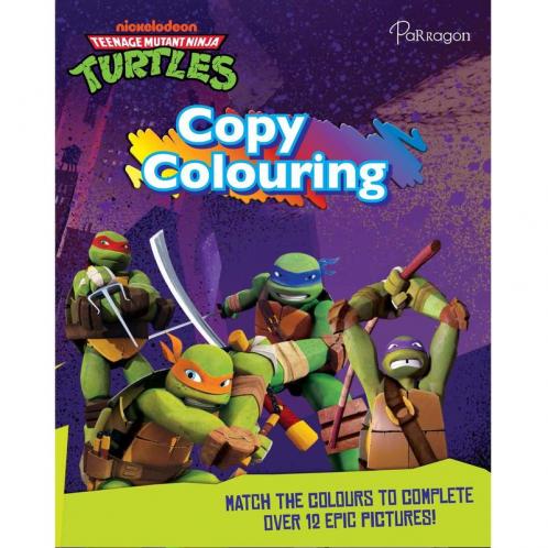 Teenage Mutant Ninja Turtles Copy colouring