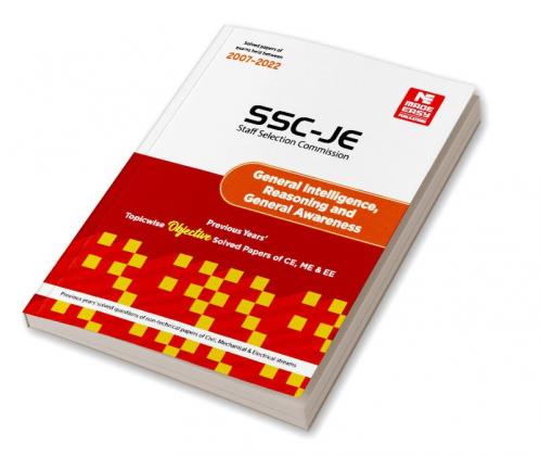 SSC JE : General Intelligence and Reasoning and General Awareness 2023 : Previous Years Objective Solved Papers