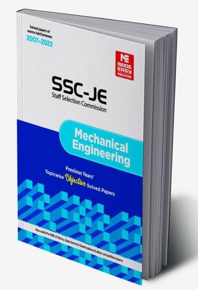 SSC JE : Mechanical Engineering 2023 : Previous Years Objective Solved Papers