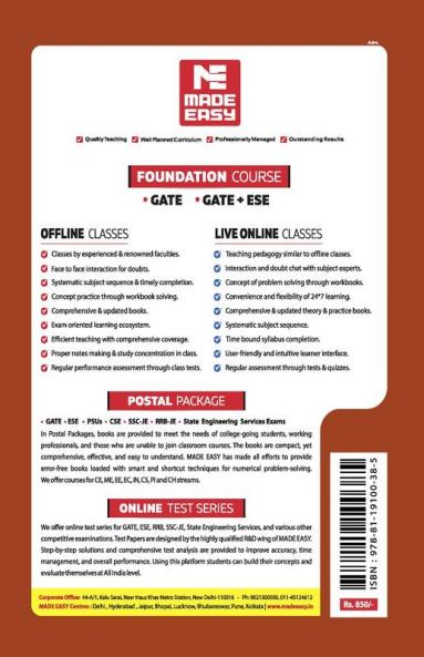 ESE 2024 Main Examination Civil Engineering Conventional Practice Book Paper I