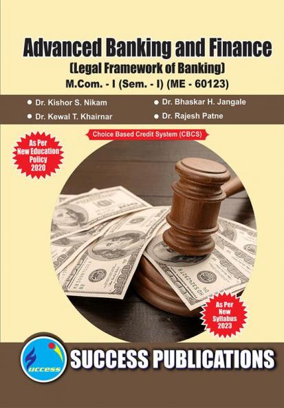 Legal Framework of BankingFirst Year M.ComSem-I-English