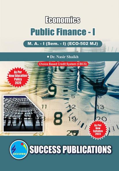 Public Finance - IFirst Year M.ASem-I-English