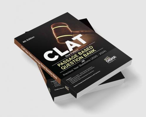 CLAT New Pattern Passage Based Question Bank with Previous Year Questions (2020 - 2024) 4th Edition | Useful for AILET SLAT LLB Law Exams