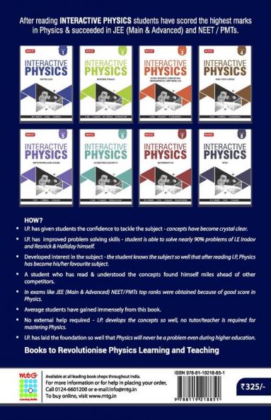 MTG Interactive Physics Volume 8 - Optics | Physics Book