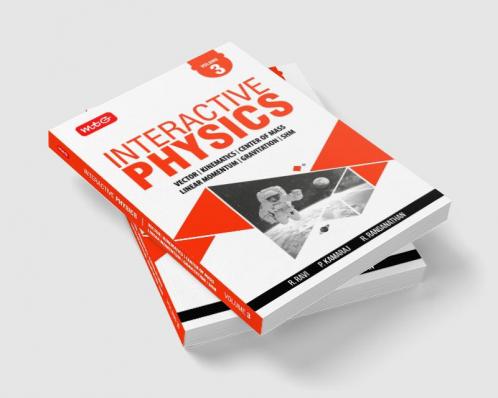 MTG Interactive Physics Volume 3 - Vector | Kinematics | Center of Mass | Linear Momentum | Gravitation | SHM | Physics Book