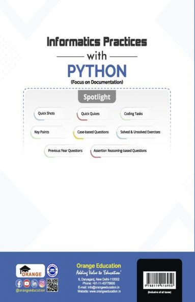 Information Practices With Python for Class 11
