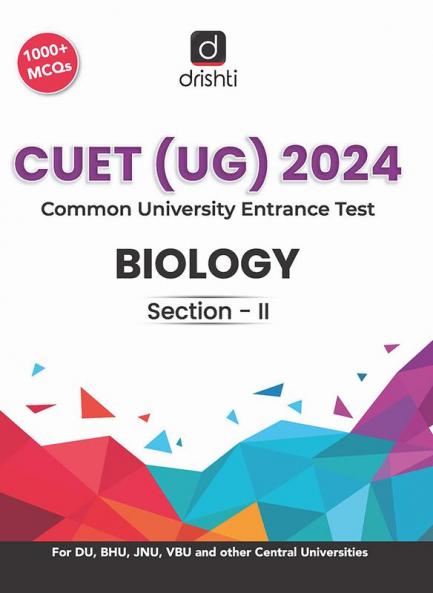 CUET Under Graduation Biology 2024 Part 2