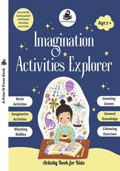 Imagination Activities Explorer: Activity Book for Kids