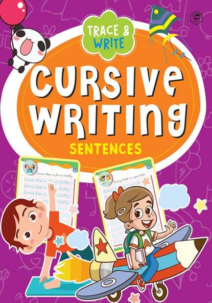 Cursive Writing Book - Sentence (Practice Workbook for Children)