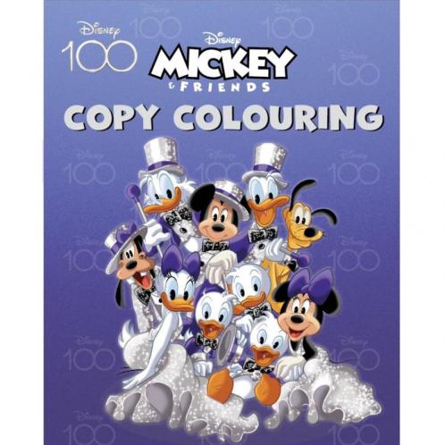 Disney 100 Copy Colouring book