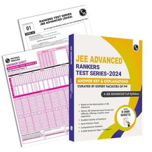 PW NTA JEE Advanced Rankers Test Series - 2024 with Latest Pattern | 4 Full Syllabus (Class 11th & 12th) | OMR Sheet Detailed Solutions Rank Predictor