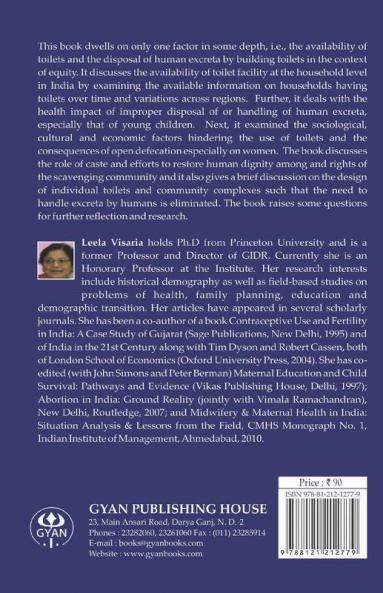 Sanitation in India with Focus on Toilets and Disposal of Human Excreta