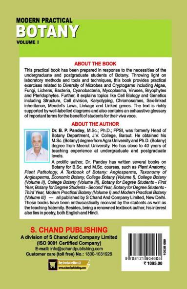 Modern Practical Botany Volume–I