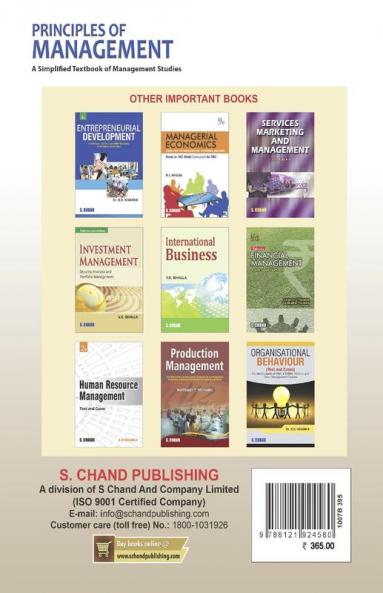 Principles of Management