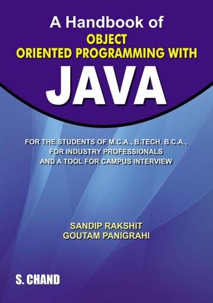 A H& BOOK OF OBJECTED ORIENTED PROG WITH JAVA