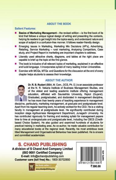 BASICS OF MARKETING MANAGEMENT THEORY & PRACTICE