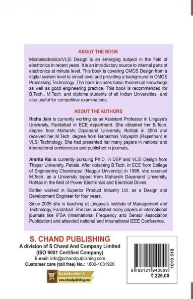 PRINCIPLE OF VLSI & CMOS INTEGRATED CIRCUITS