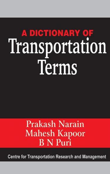 A Dictionary of Transportation Terms