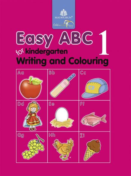 Easy Abc For Kindergarten-1 Writing And Colouring