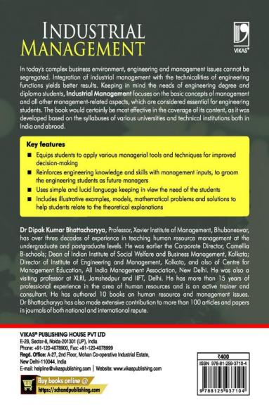 INDUSTRIAL MANAGEMENT