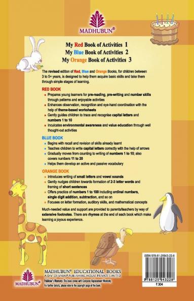 My Orange Book Of Activity [Multi Colour Edn]