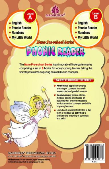 Nano Pre-School Series - A (Phonic Reader)