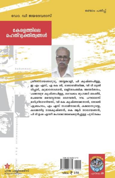 keralathile mahath vyakthithwangal