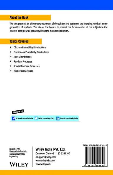 Probability Distributions Random Process and Numerical Methods As per AICTE