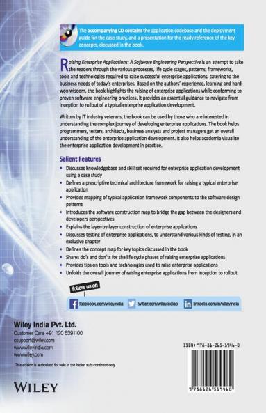 Raising Enterprise Applications: A Software Engineering Perspective