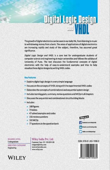 Digital Logic Design and VHDL