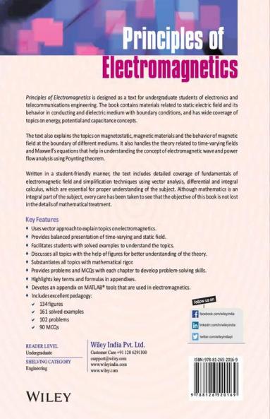 Principles of Electromagnetics