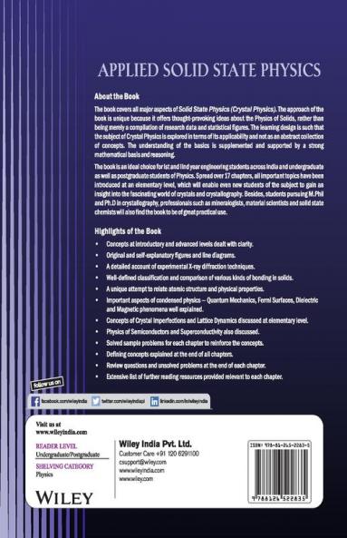 Applied Solid State Physics