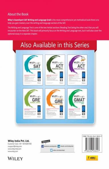 Wiley's ExamXpert SAT Writing and Language Grail