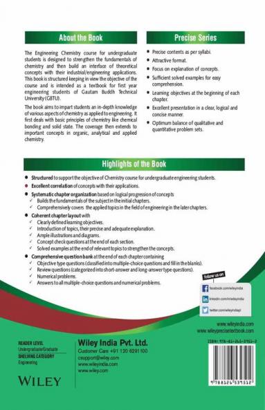 Chemistry for Engineers (As per syllabus of UPTU)